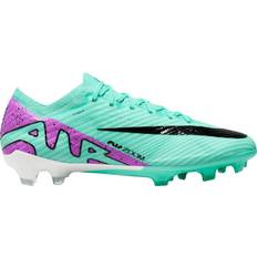 Turquoise - Unisex Football Shoes NIKE Mercurial Vapor 15 Elite FG Low-Top - Hyper Turquoise/Black/White/Fuchsia Dream