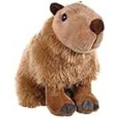 Wild Republic 11706 capybara, gosedjur, plyschleksak, gåvor för barn, brun, gosig 30 cm