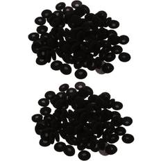 Tlily 200 Pcs Black Sponge Earbud