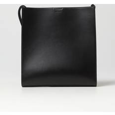 Jil Sander Black Leather Tangle Medium Crossbody Bag