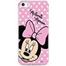 Apple iPhone 5/5S/SE Mobilskal Apple Minnie Mouse #8 iPhone SE 5 5S cover Pink