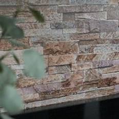 D-C-Fix Stone Wall Sand Premium 3D Splashback Tile Wallpaper sand Brown