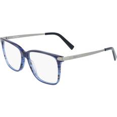 Briller & Læsebriller Ferragamo SF2877 439 Striped Blue/Matte Ruthenium 55MM