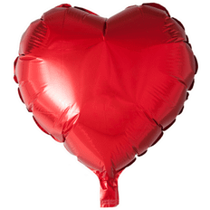 Valentinsdag Latexballoner Globos Hjerte Folieballon Rød