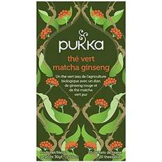 Pukka Matcha Green Tea Ginseng Bio Per