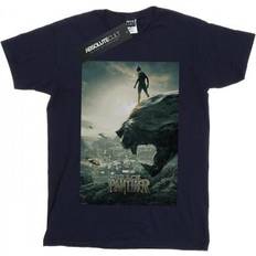 Black Panther Poster T-Shirt Grey 12-13 Years