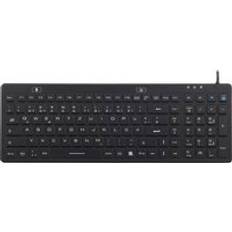 Tastaturen Renkforce iM-IKB106-BK Schwarz