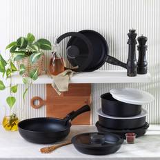 Karaca 12 Piece Cookware Set with lid