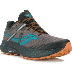 Saucony Ride 15 Trail Running Shoes Grey Man