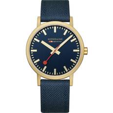 Mondaine Uhren Mondaine Analog Quarz mit Textil Armband A660.30360.40SBQ