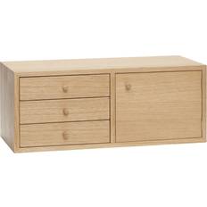 Grey - Oaks Book Shelves Hübsch Piccolo Book Shelf