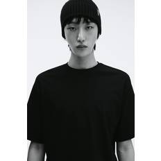 H&M T-shirts H&M Men Black Loose Fit T-shirt