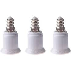 Tlily 3X E14-E27 LED Light Lamp Screw Bulb Socket Adapter Converter