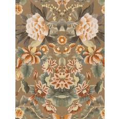 Ikebana Damask Wallpaper