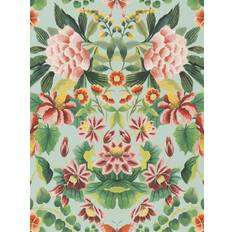Ikebana Damask Wallpaper