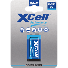 XCell 9V Alkaline Batterie, 9V Block 1er Blister