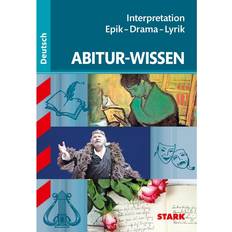 Drama Bücher Abitur-Wissen Deutsch Interpretation Epik Drama Lyrik (Geheftet)