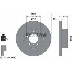 Bremssysteme Textar bremsscheiben + beläge + wk vorne + hinten bmw e90