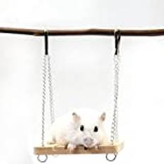 Anoudon Anoudon 3 hamster swing leksak trä hamster