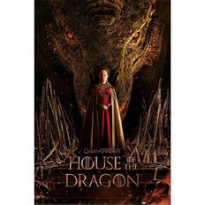 Brown Posters Of The Dragon Rhaenyra Targaryen Poster