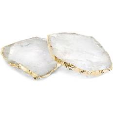 Crystal Glass Coasters Kiva Crystal Set Coaster 2