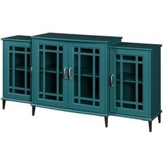 Turquoise Wall Cabinets Bed Bath & Beyond Inc 62-inch Green Corner Stand Wall Cabinet