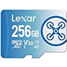 LEXAR Fly Micro SD Karte 256GB, microSDXC UHS-I Karte, Bis Zu 160MB/s Lesegeschwindigkeit, Speicherkarte Micro SD, TF Karte Kompatibel mit DJI Drohne und Actioncam LMSFLYX256G-BNNAA