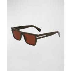 Solbriller Ferragamo SF 1086S Solbriller - Dark Khaki Brown