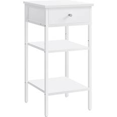 Vasagle Tables Vasagle Nightstand End White Bedside Table 35x35cm