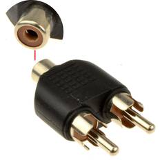Kenable Phono RCA Splitter Joiner Adapter