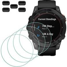 Screen Protector for Garmin fenix 7/7 Sapphire Solar Tempered 9H Hardness Bubble