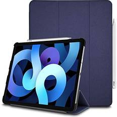 TechGear Blue iPad Air 5 5th Generation Smart Case [Pencil Compatible] Slim