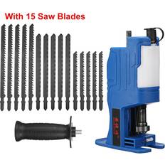 Greenzech With 15 Saw blades Reciprocating Saw Attachment for Electric Drill Wood Metal Cutting Tool