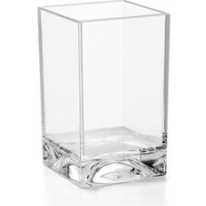 Rosa Portaspazzolini Kartell Zahnbürstenhalter, transparent