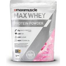 Maximuscle Whey Protein Powder Strawberry 480g Before 01-2024