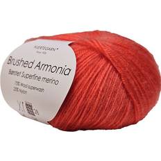 Hjertegarn Brushed Armonia Borstad Superfine Merino Ullgarn Fv 1649 Koral
