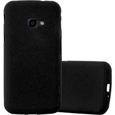 Cadorabo FROST BLACK Case for Samsung Galaxy XCover 4 case cover Black