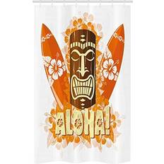 Turquoise Shower Curtains Abakuhaus ABAKUHAUS Tiki Bar Stall Shower