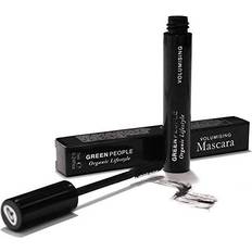 Green People Volumising Mascara – Brown 7ml Natural Brown Mascara for Sensitive Eyes Mineral Pigments for Long Lasting Colour Paraben Make Up