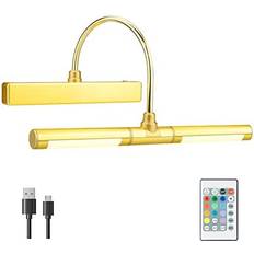 Bigmonat BIGMONAT Wireless Picture Lights with Remote,Rechargeable