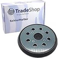 Trade-Shop Trade-Shop Kardborreband, slipskiva/stödplatta/limtallrik för AEG EX 125 E EX 125 ES Milwaukee ROS 125 E excenterslip/125 mm diameter