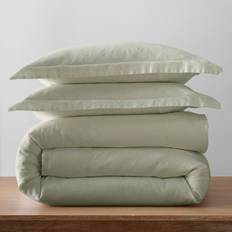 Linen Bed Linen Archer Jeffen Linen 3 Set Duvet Cover Green