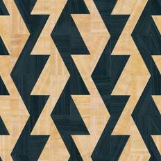 Wallpapers Tempaper Aztec Geo Tiger Stripe Removable Peel and Stick Vinyl 28 sq. ft