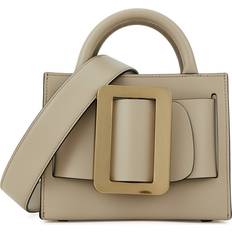 BOYY 18 Leather top Handle bag Sand