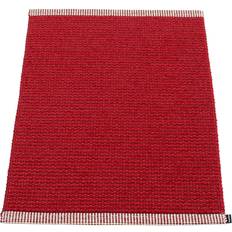 Pappelina Entrance Mats Pappelina Mono Indoor Outdoor Rug 2' x 2' Red 23.6x33.5"