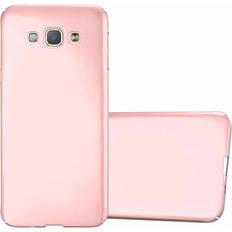 Metal Mobile Phone Cases Cadorabo METAL ROSE GOLD Hard Case for Samsung Galaxy A8 2015 case cover Pink