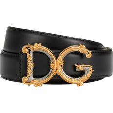 Dolce & Gabbana Logo Belt - Black