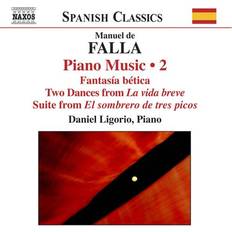 anuel de Falla De Falla: Piano Music 2, Suite El Sombrero de tres Picos (CD)