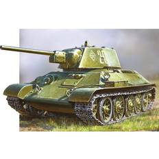 Zvezda WWII Rus. KPz T34/76 Snap-Fit