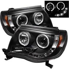 Vehicle Lights Spyder Spyder Auto Toyota Tacoma 05-11 Headlights Halo